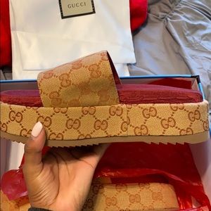 Gucci GG Platform Sandals